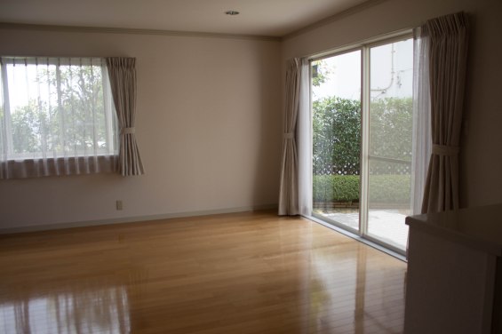 The other end of the giant living room, and future home of the drum kit